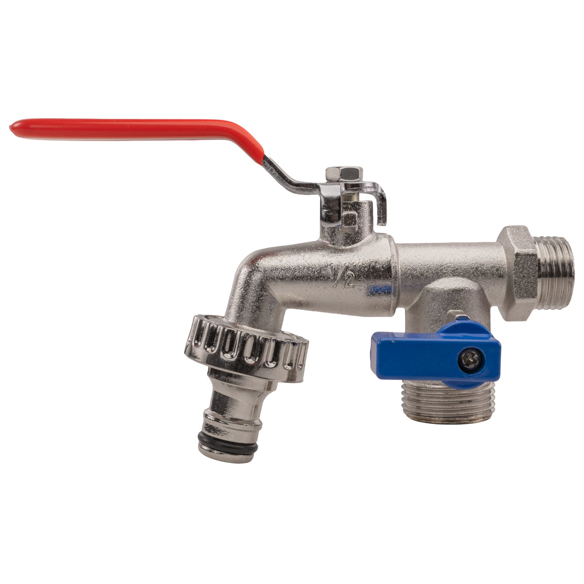 IBC 2” S60X6 Cap with Double Tap ½” BSP