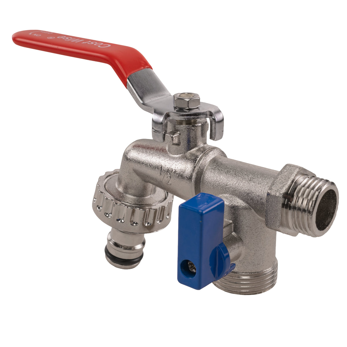 IBC 2” S60X6 Cap with Double Tap ½” BSP