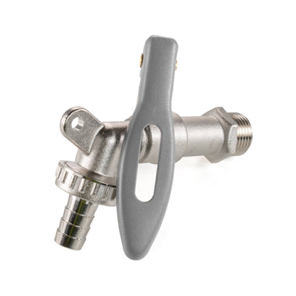 Water Butt Kit 1/2" with Lever Tap Hose Barb and Lever Lock