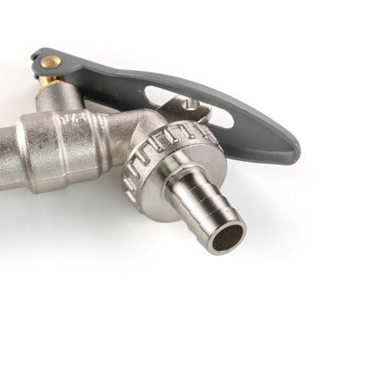 Water Butt Extension Kit 1/2" with Lever Tap Hose Barb and Lever Lock