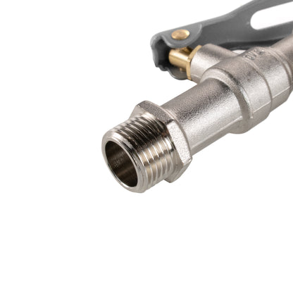 IBC 2" S60X6 - 1/2" BSP Cap with Lever Tap Hose Barb and Lever Lock