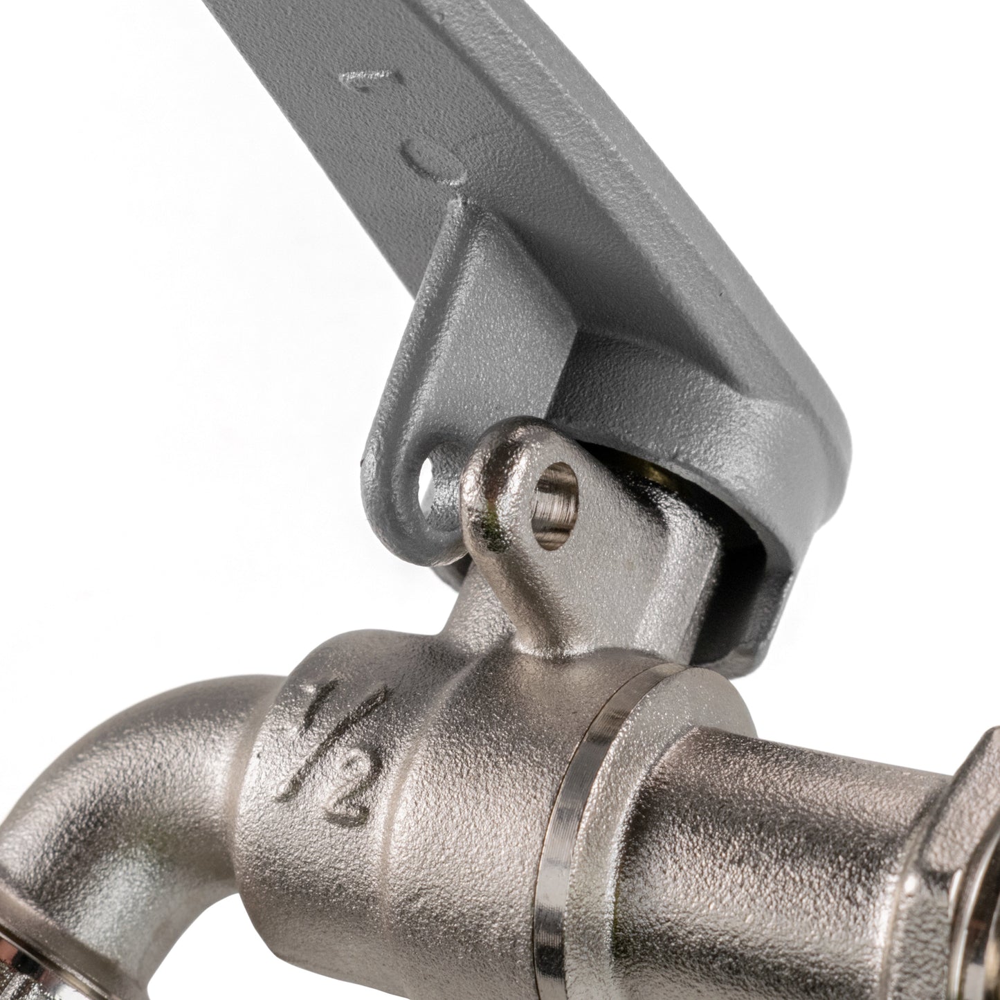 Water Butt Brass Kit 3/4" with Lever Tap Hose Barb and Side Lock