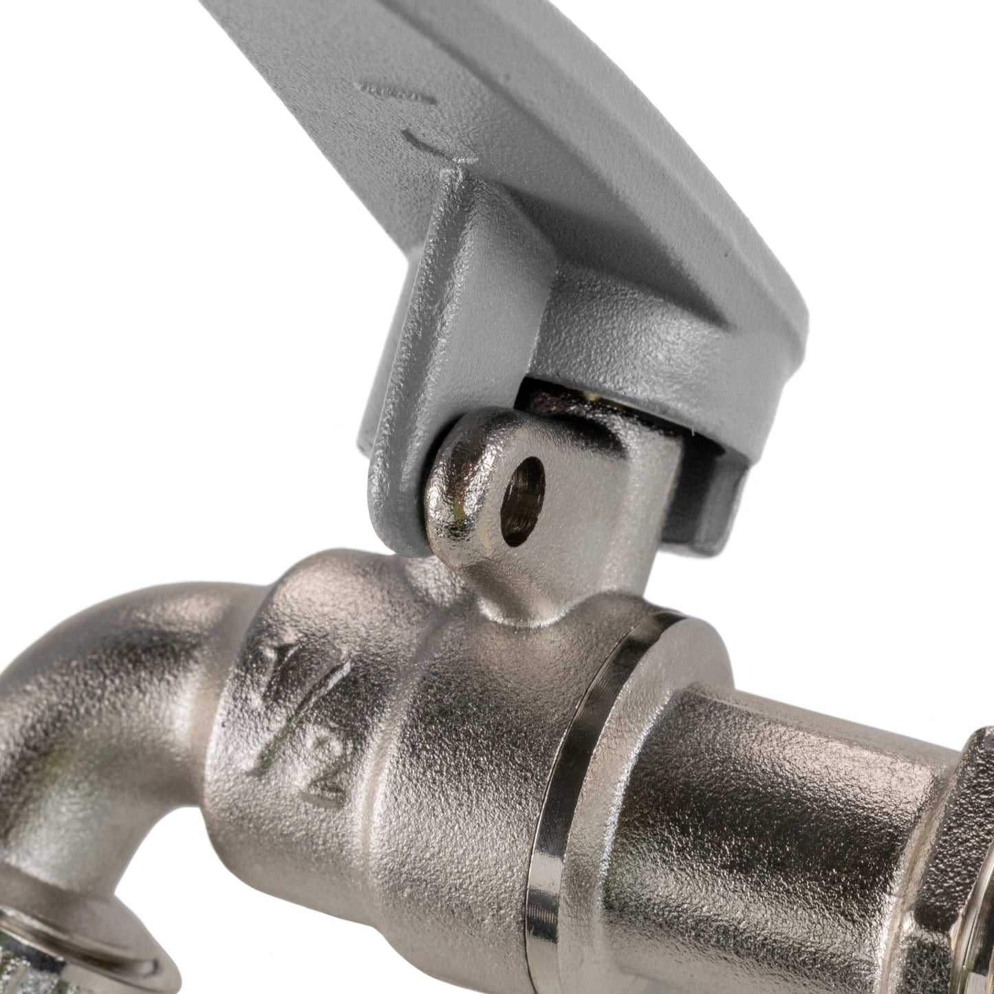 Wall Flange Kit 20mm MDPE - Lever Tap with Hose Barb and Side Lock