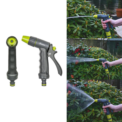 Hose Gun Water Sprayer Adjustable, Lime
