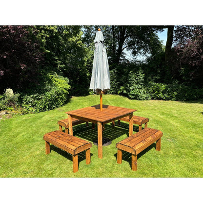 Knights Garden Patio Dining Set by Charles Taylor - 8 Seats