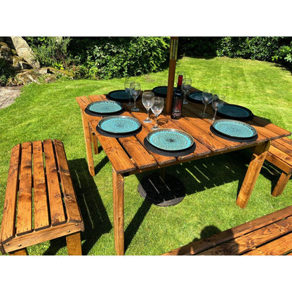 Knights Garden Patio Dining Set by Charles Taylor - 8 Seats
