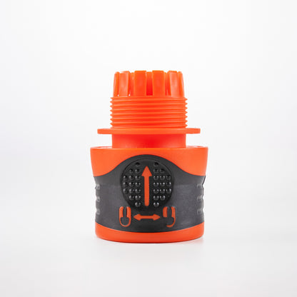 Premium Garden Hose Green with Orange Lock Connectors