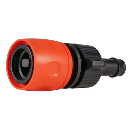 3/4" BSPF Thread Quick Connect Valve with Hose Connector 16mm Barb