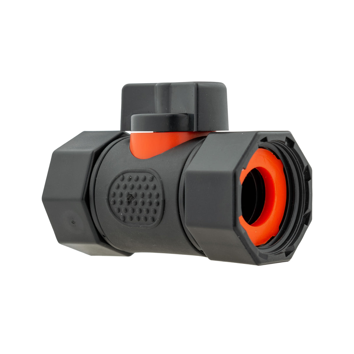 Hose Connector WL with In-Line BSPF Valve and 16mm Barbed Straight