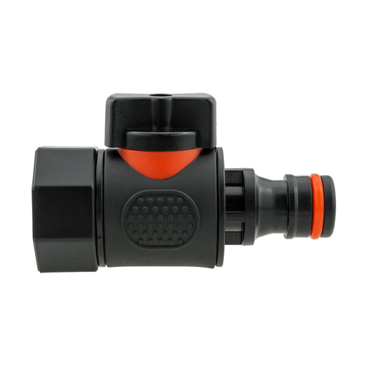 Tap Adapter with Valve 3/4" BSPF (Swivel) - Snap On Male