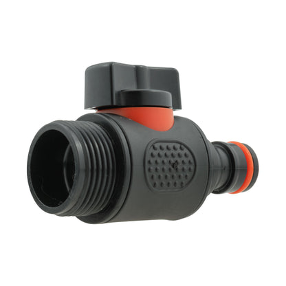 Wall Flange Kit 32mm MDPE + Valve with Male Quick Connector