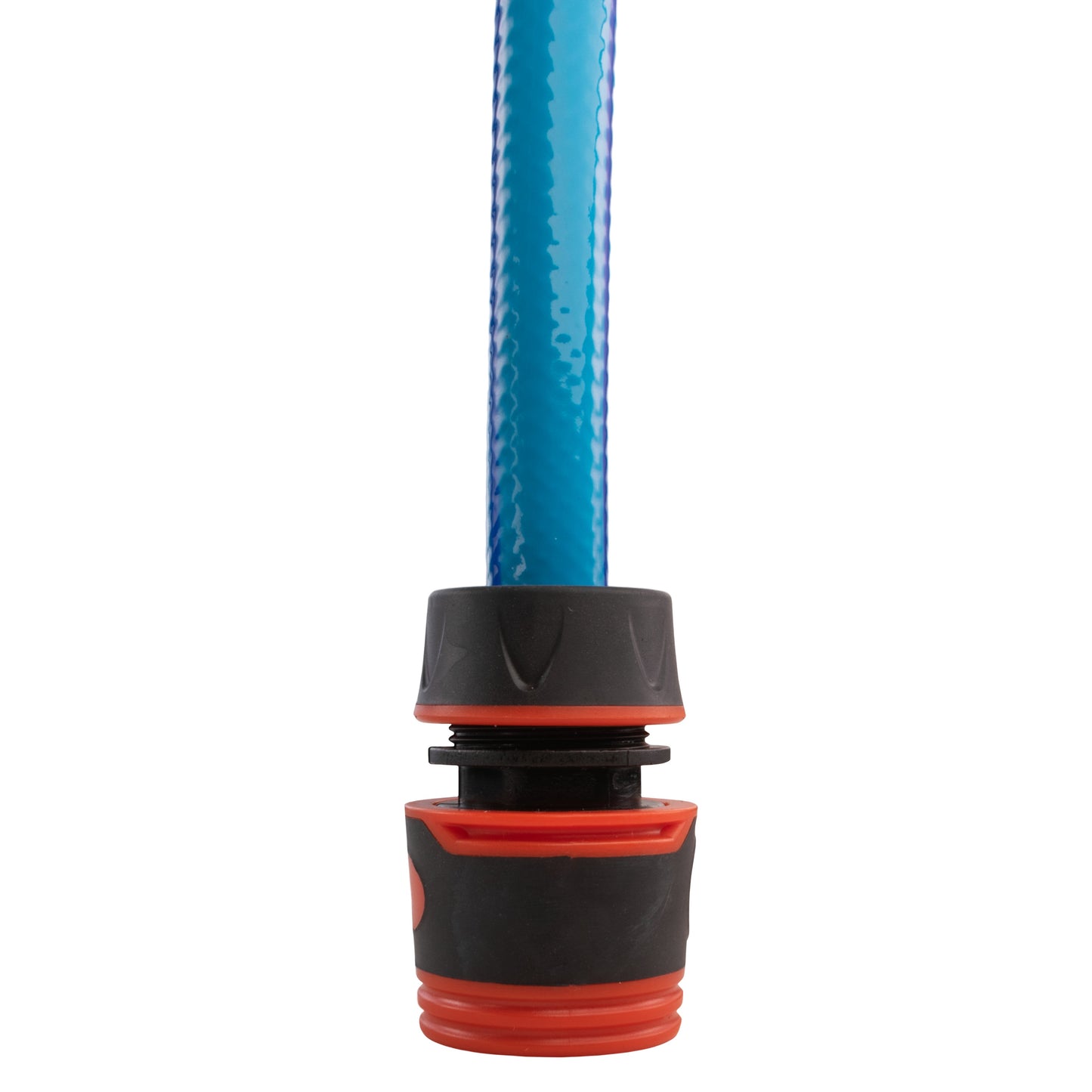 Hose Connector Blue with BSPF- Quick Connect Valve & Hose Connector Black Soft