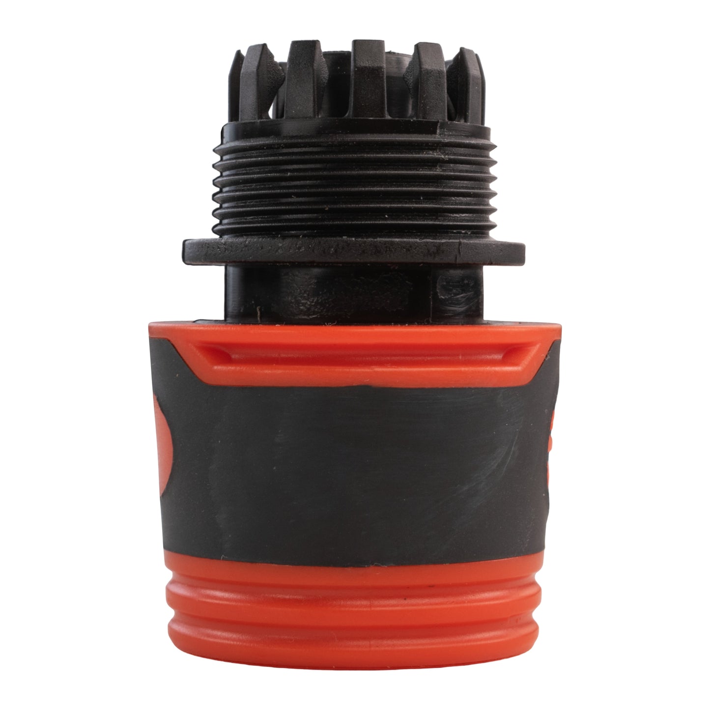 Water Butt Connector 3/4" BSP with BSPF-Quick Connect Valve & Hose Connector Black Soft