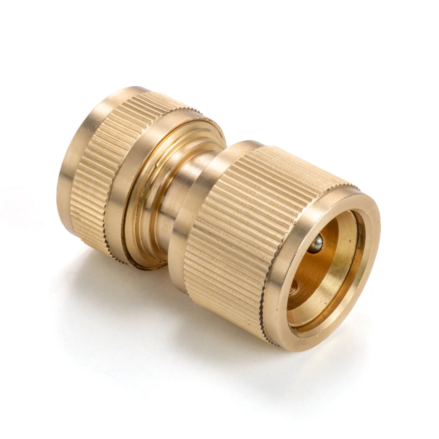 Premium Garden Hose Yellow with Brass Hose Connectors