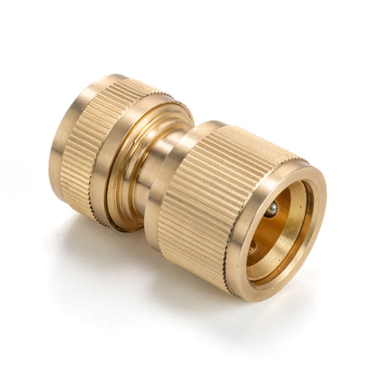 Premium Garden Hose Yellow with Brass Hose Connectors