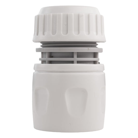 Female Hose Connector, 1/2" or 5/8" Hose,Gray