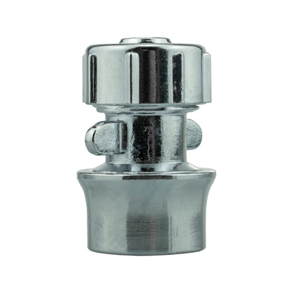 25mm Brass Barb with BSPF-Quick Connect Valve & Hose Connector Zinc
