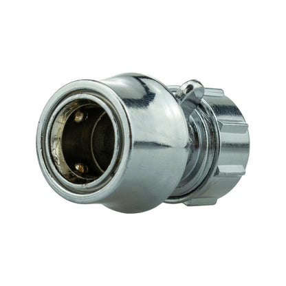 Hose Connector Blue with BSPF- Quick Connect Valve & Hose Connector Zinc