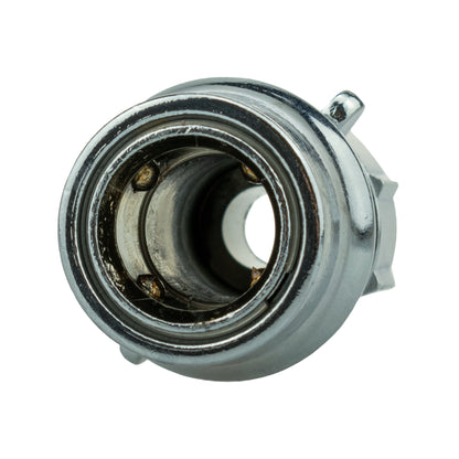 IBC 2” S60X6 Cap with Lever Valve, Click Lock and Hose Connector Zinc