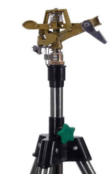 HydroSure Telescopic Tripod with Part and Full Circle Impulse Sprinkler