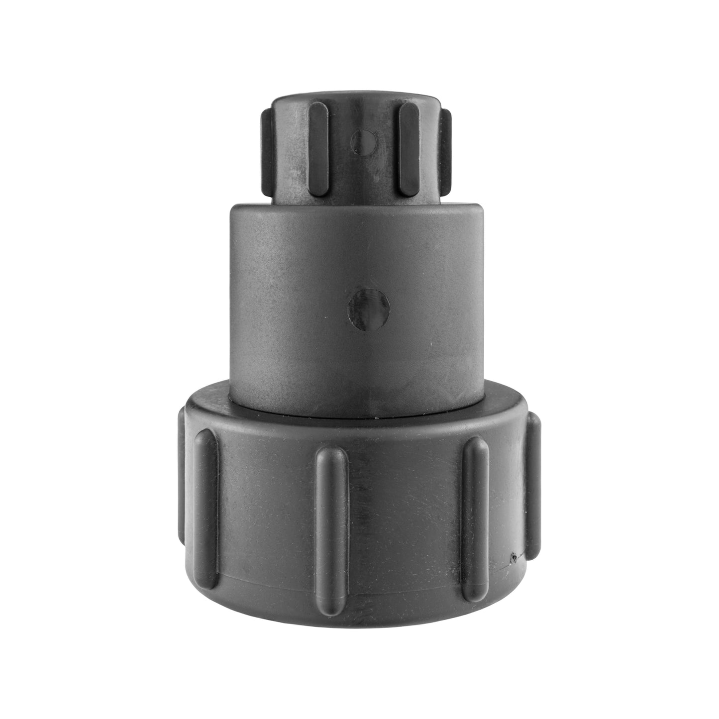 IBC 2" S60X6 - 1/2" BSP Extender Adaptor with Lever Tap with Hose Barb and Side Lock