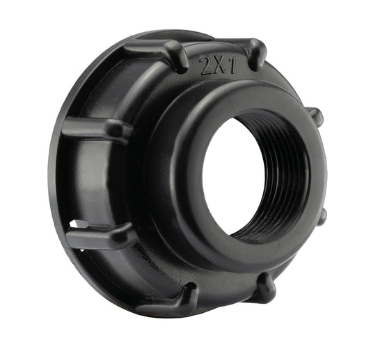 End Cap for IBC Tank with Built-in 1" BSPF Thread