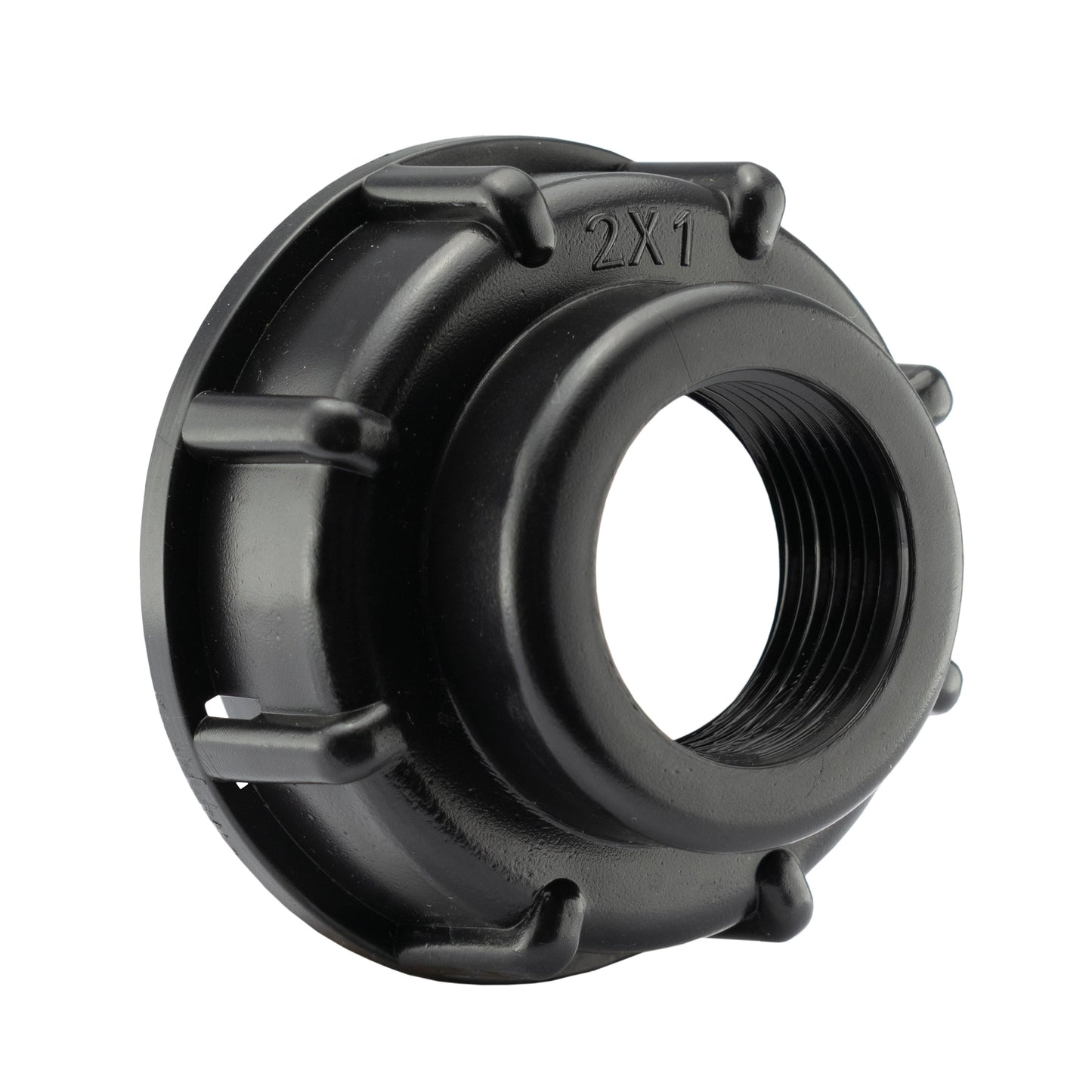 IBC 2” S60X6 Cap with Pond Connector 20/25/32mm Barb