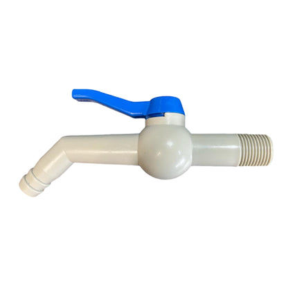 PP TAP 45 DEGREE WITH 1/2"BSPM INLET  170mm