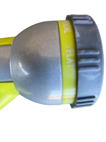 Hose Gun Water Sprayer 8-Function Metal, Lime