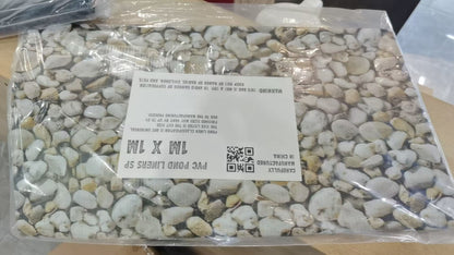 Small Pebble Print PVC 450gsm Pond Liner 6m x 6m
