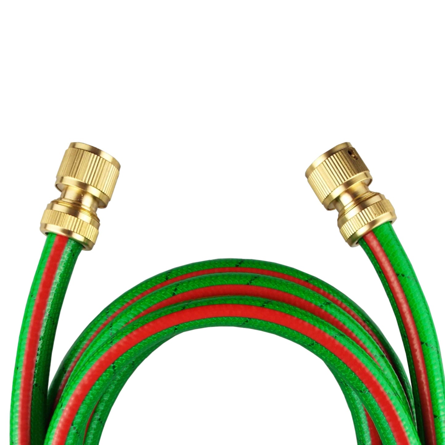 Premium Garden Hose Green with Brass Hose Connectors