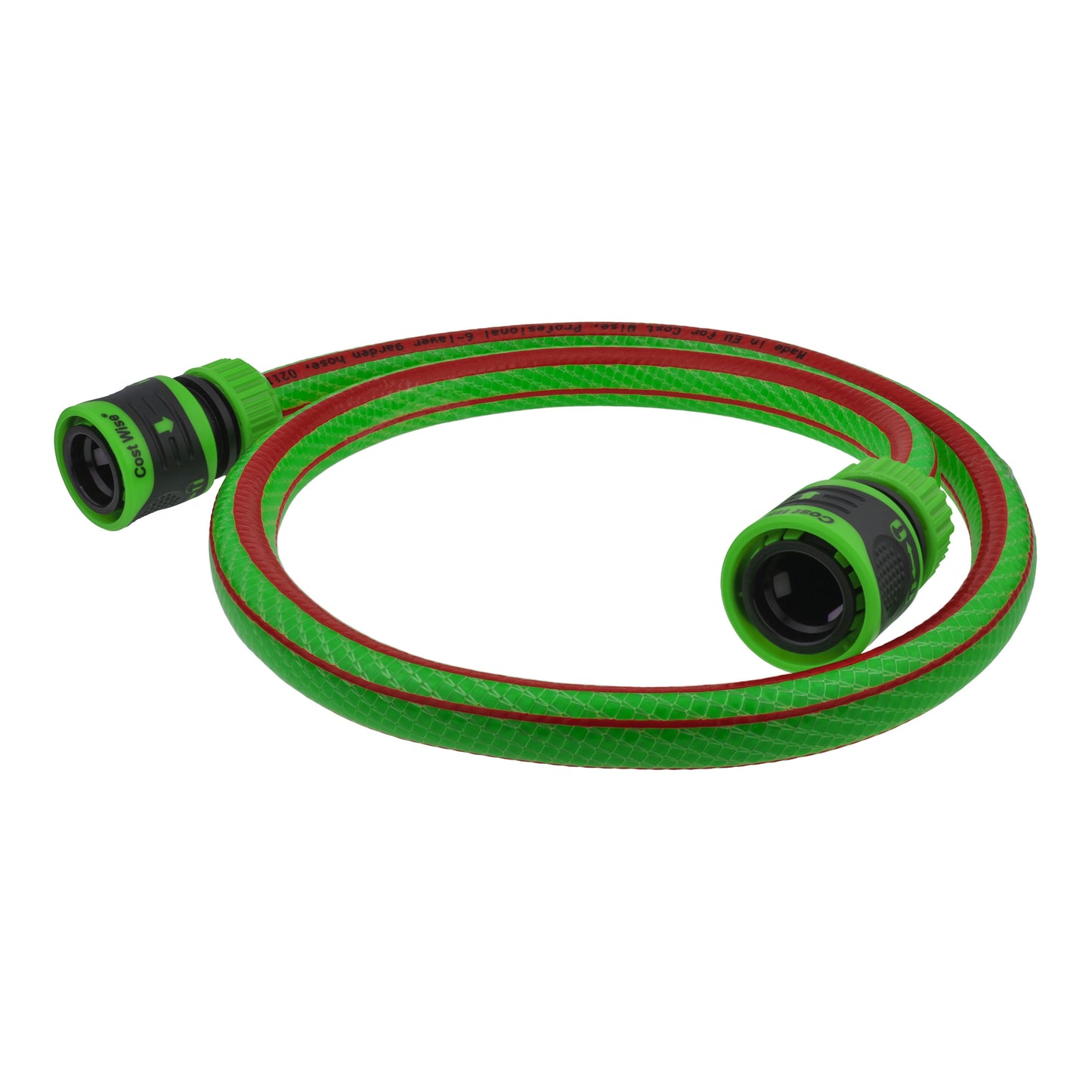 Premium Garden Hose Green with Green Lock Connectors