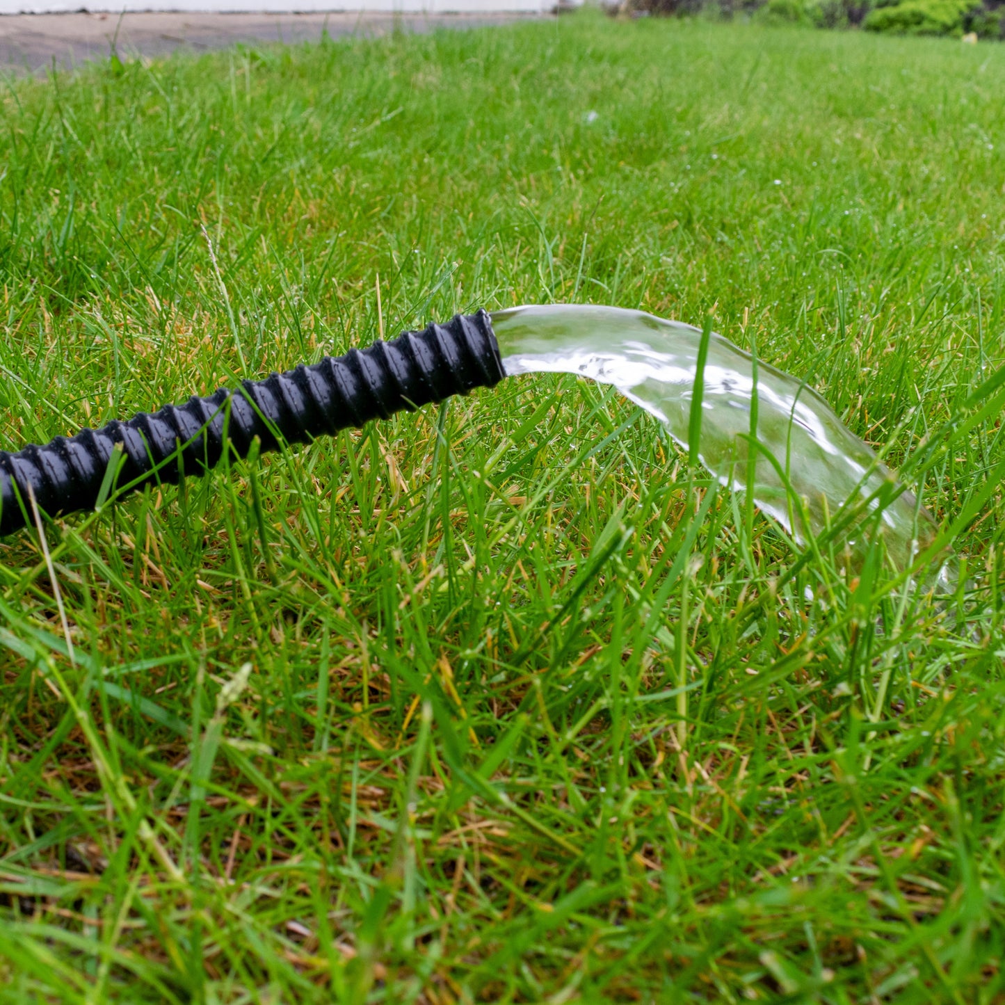 Corrugated Pipe 1" (25mm) with 2 x Double Wire Clips Set