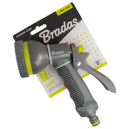 Hose Gun Water Sprayer 7-Pattern Multi-Function, Lime