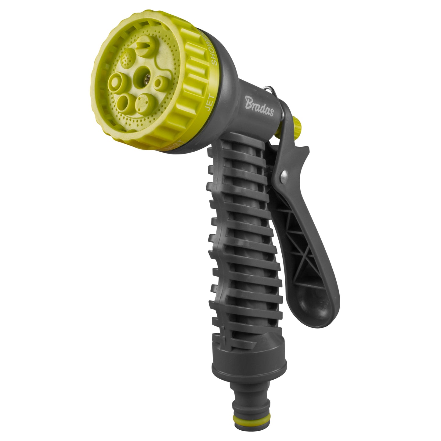 Hose Gun Water Sprayer 7-Pattern Adjustable, Lime