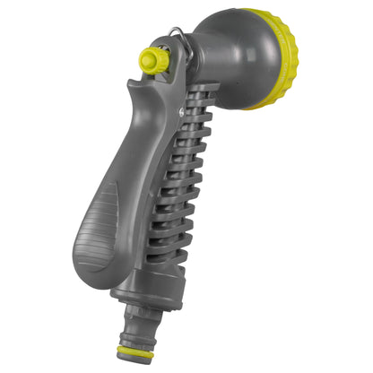 Hose Gun Water Sprayer 7-Pattern Adjustable, Lime