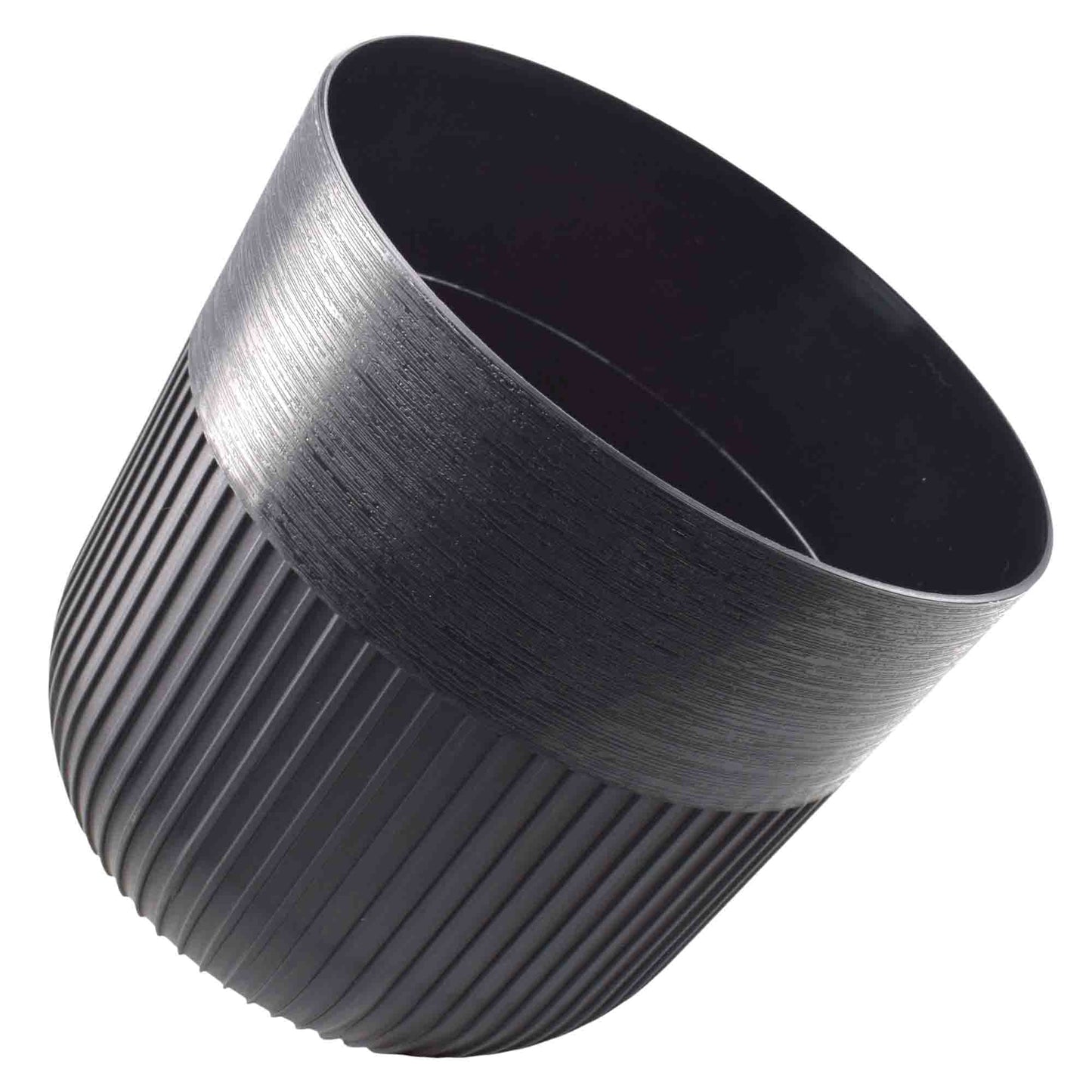 Luca Pot without Hole 160mm Deep Black