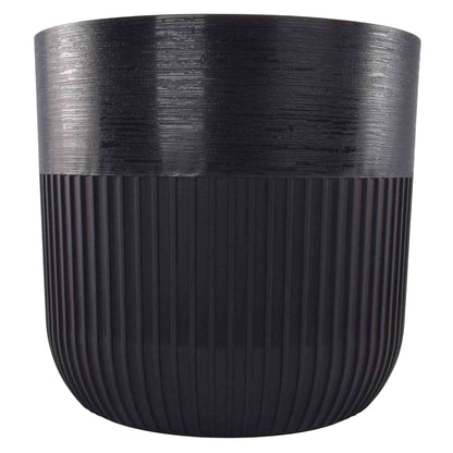Luca Pot without Hole 140mm Deep Black