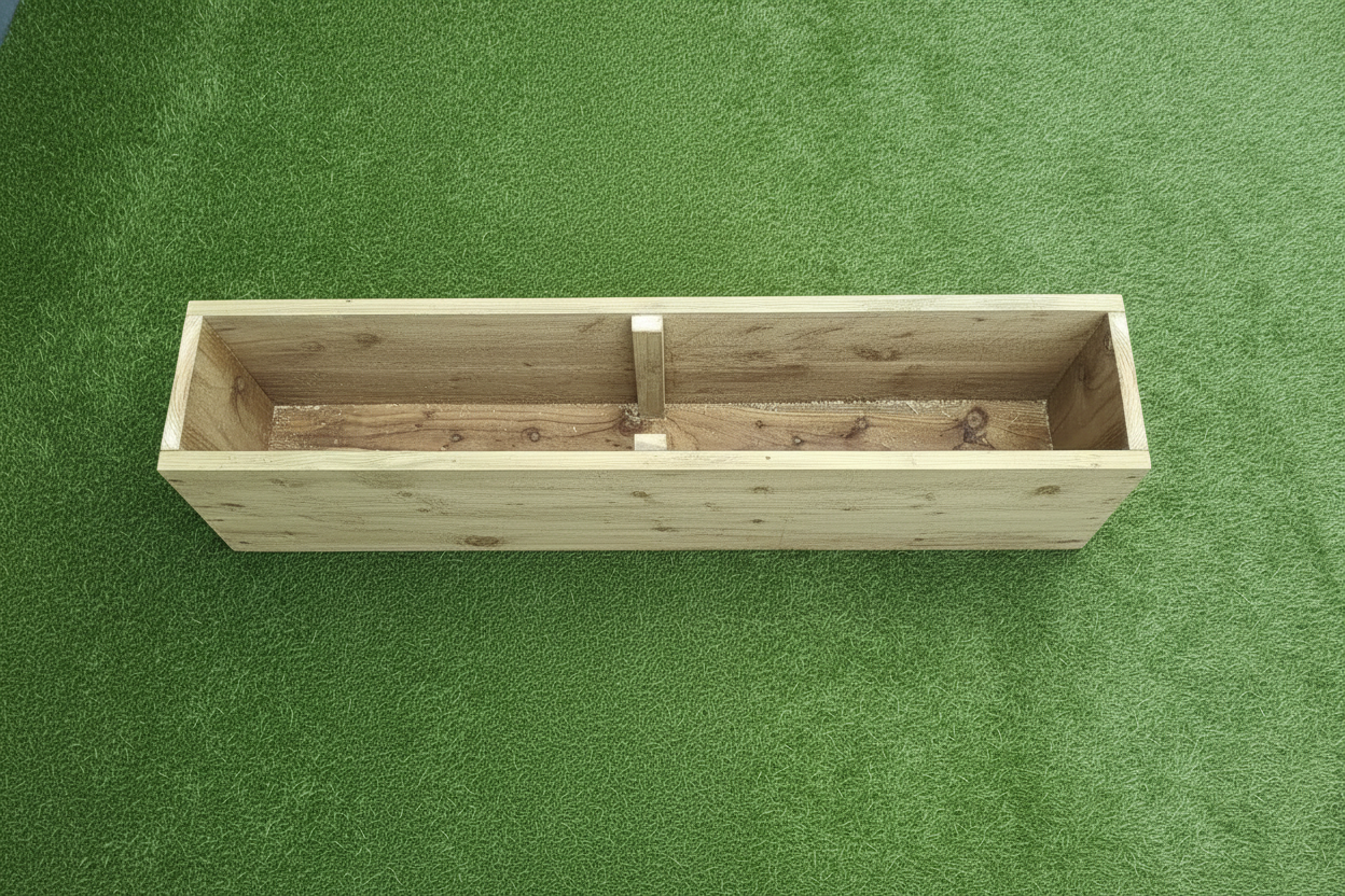 Large 2 Tier Planters wooden garden planters