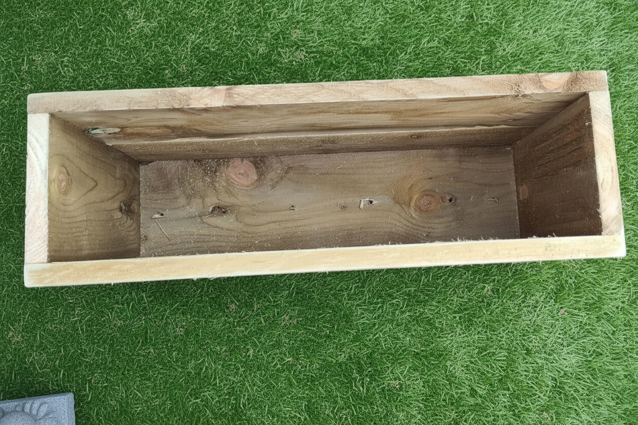 Large 2 Tier Planters wooden garden planters