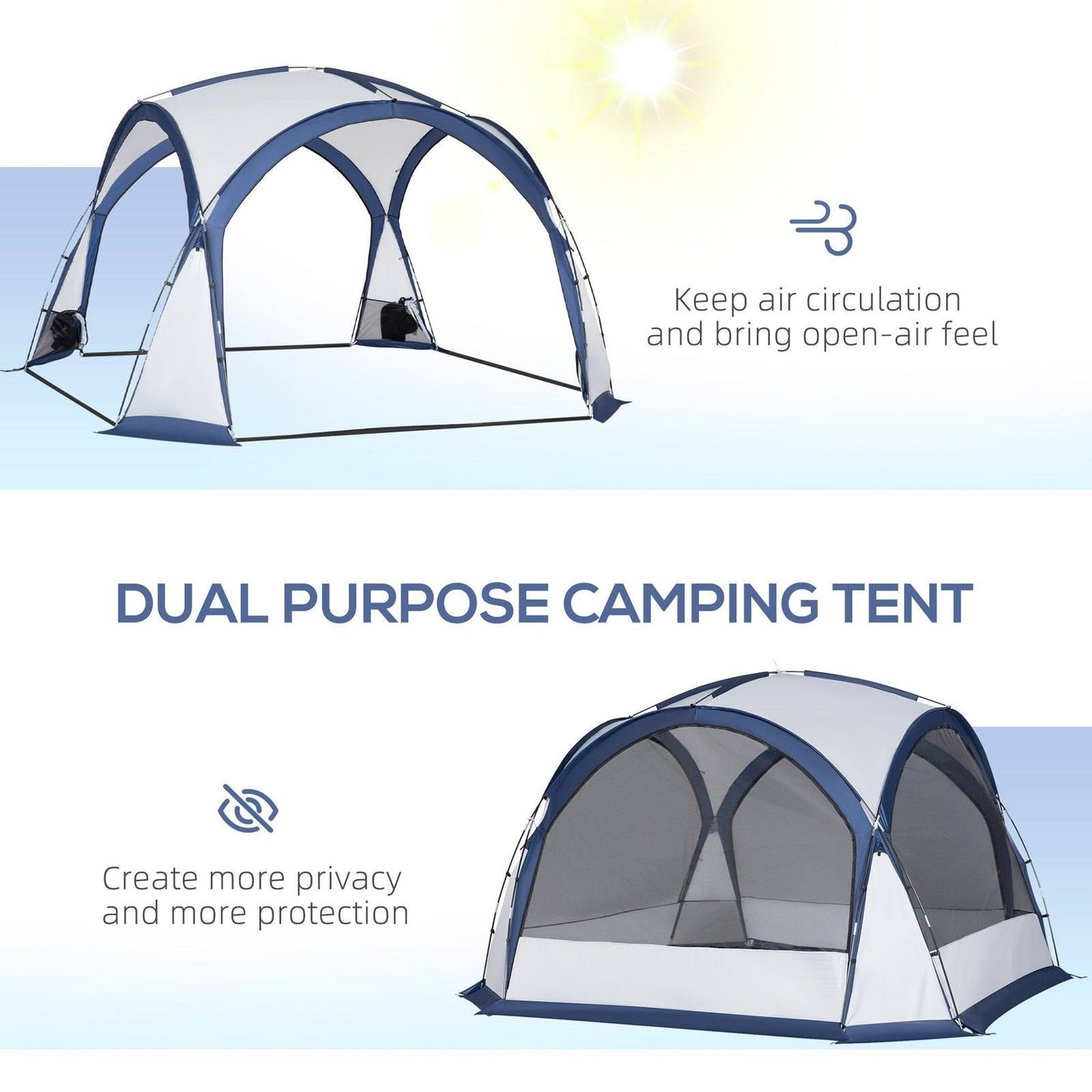 Dome Tent for 6-8 Person