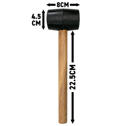 Weed Control Membrane Pegs Buffer Washer Set Blue with Rubber Mallet