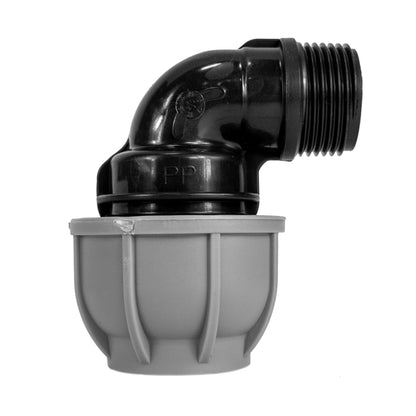 IBC 6-inch Cap Kit with 20mm MDPE Elbow