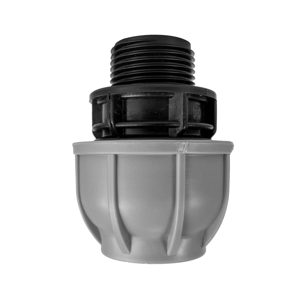 IBC 6-inch Cap Kit with 25mm MDPE Straight