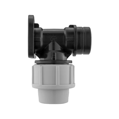 Wall Flange Kit 20mm MDPE - Double Lever Tap 1/2"