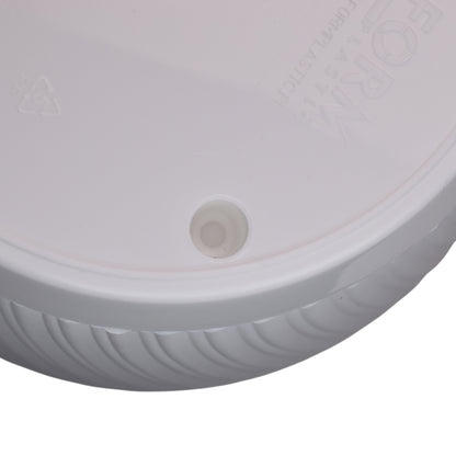 Mika Pot with Saucer 150mm White