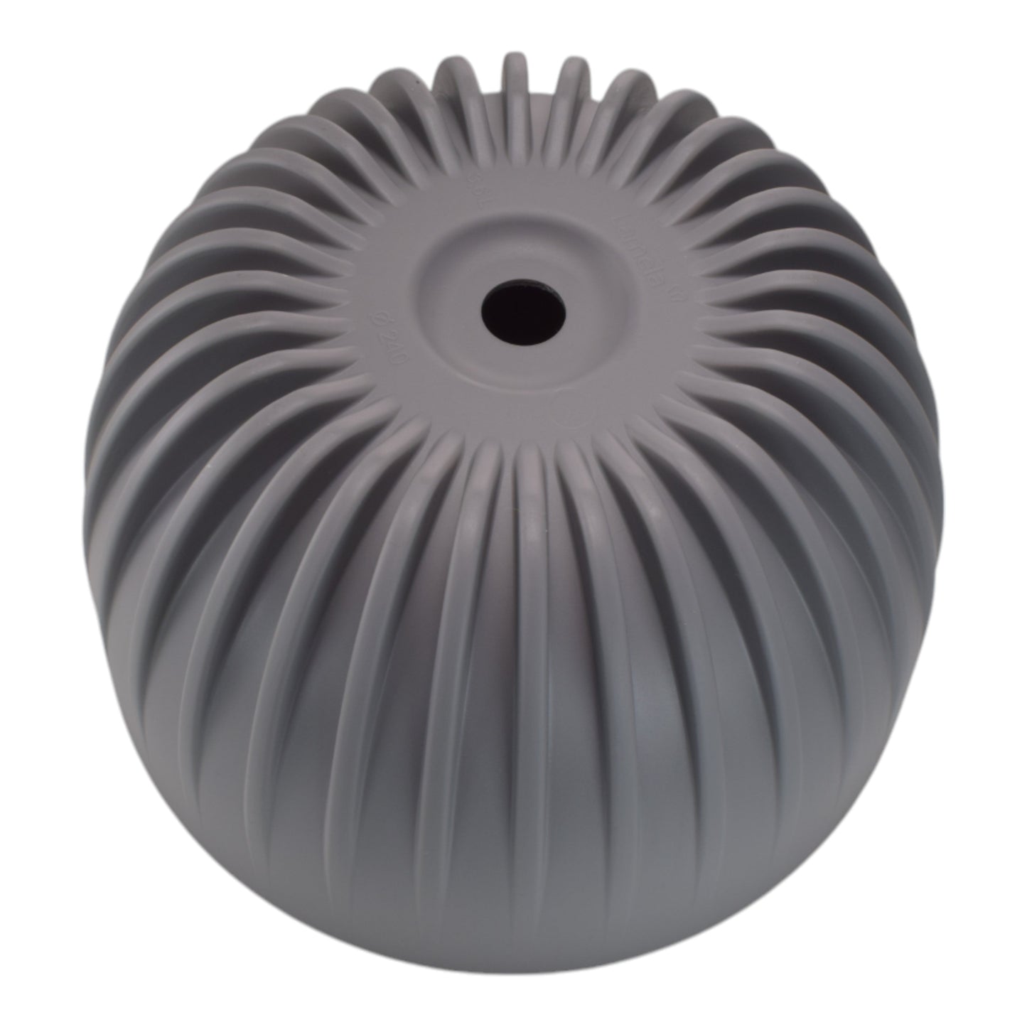 Mira Bowl Pot, Insert and Hole with Plug 300mm Gray