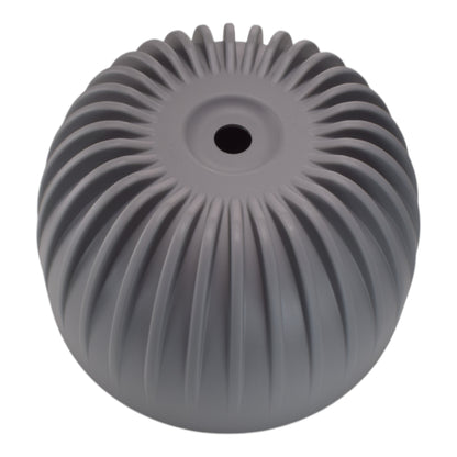 Mira Bowl Pot, Insert and Hole With Plug 240mm Gray