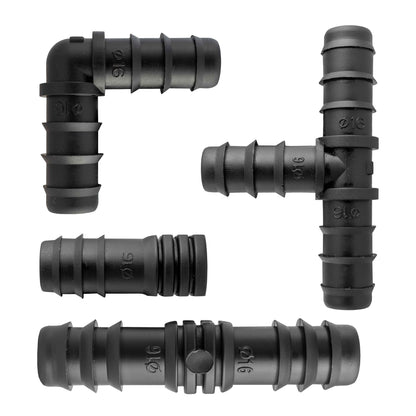 Mix 1/2" Barb Connectors HOZ25