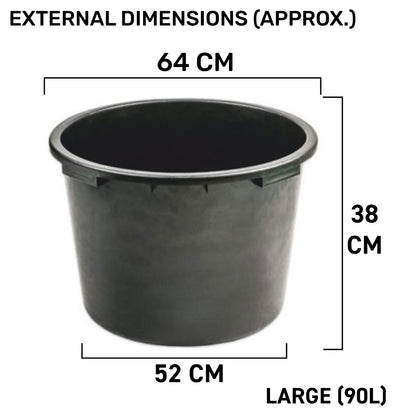 Round Mixing Tub 90L